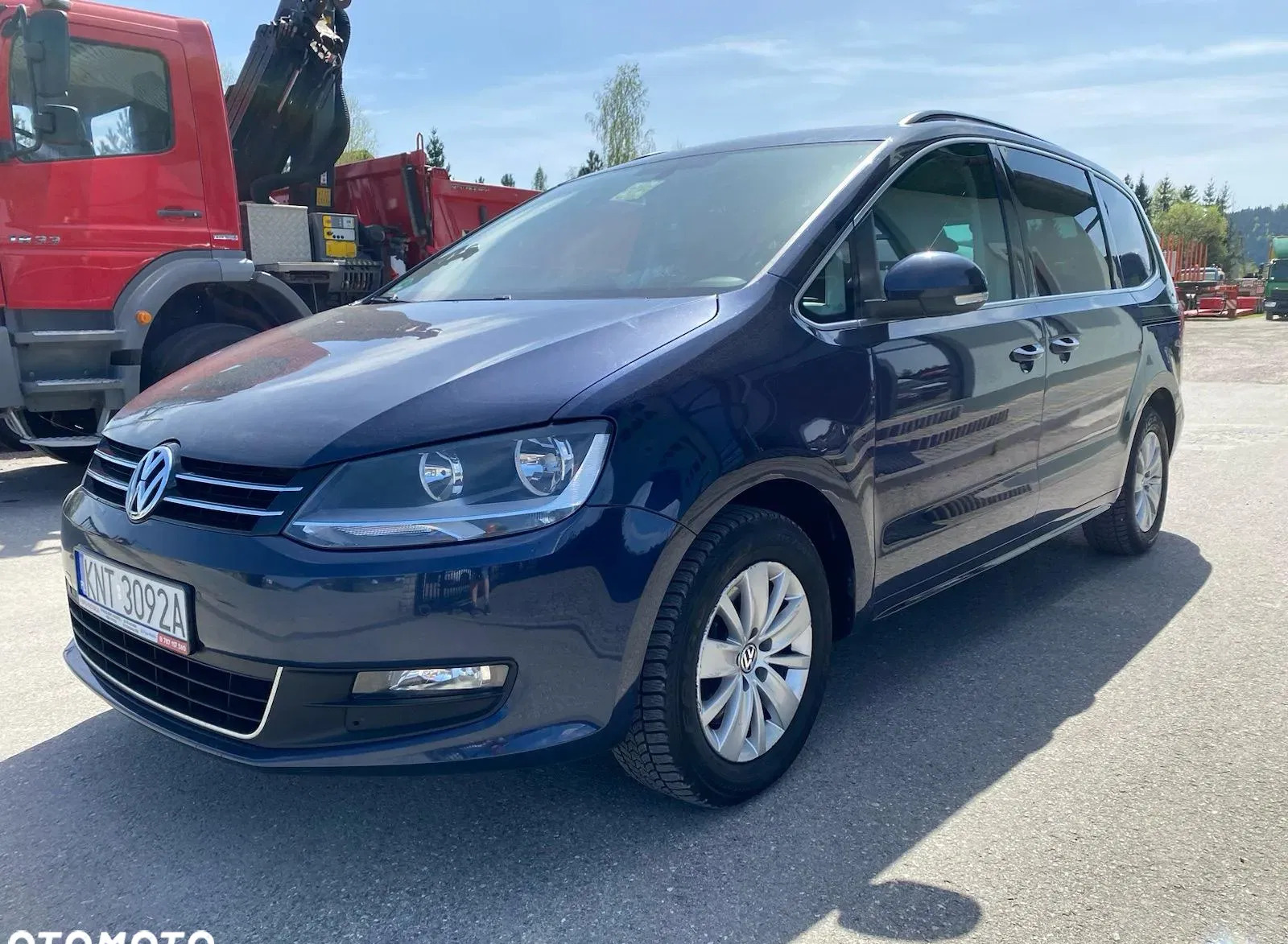 samochody osobowe Volkswagen Sharan cena 37900 przebieg: 290000, rok produkcji 2012 z Janikowo